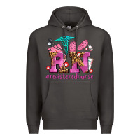 Smoke registered nurse with crocs Premium Hoodie - AdoDesignShop