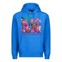 True Royal registered nurse with crocs Premium Hoodie - AdoDesignShop