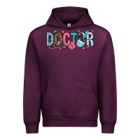 Mauve Wine doctor Urban Hoodie - texasbilliewilder