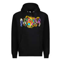 Black mom sunflower Premium Hoodie - Zillion Design Studio