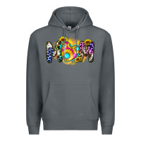 Rock mom sunflower Premium Hoodie - Zillion Design Studio