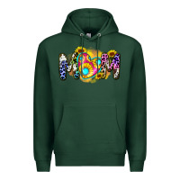 Sports Green mom sunflower Premium Hoodie - Zillion Design Studio