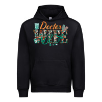 Black doctor wife Urban Hoodie - texasbilliewilder