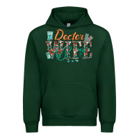 Forest Green doctor wife Urban Hoodie - texasbilliewilder