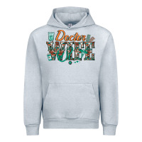 Heather Grey doctor wife Urban Hoodie - texasbilliewilder