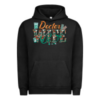 Pigment Black doctor wife Urban Hoodie - texasbilliewilder