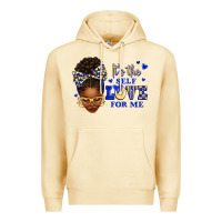 Pina Colada sorority colors blue and gold it's the self love f Premium Hoodie - texasbilliewilder