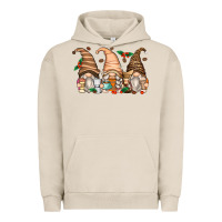 Pigment French Oak coffee gnomes Urban Hoodie - Zillion Design Studio