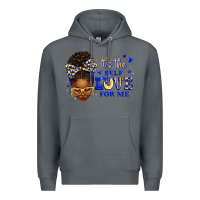 Rock sorority colors blue and gold it's the self love f Premium Hoodie - texasbilliewilder