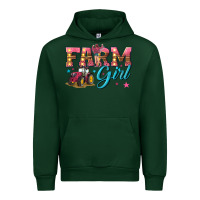 Forest Green farm girl Urban Hoodie - texasbilliewilder