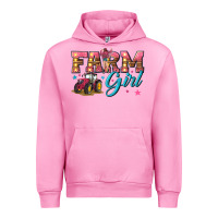 Fuchsia Pink farm girl Urban Hoodie - texasbilliewilder