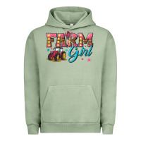 Pigment Oil Green farm girl Urban Hoodie - texasbilliewilder