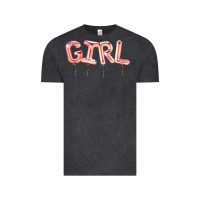Vintage Black Girl balloon Vintage Tee - Artiststas