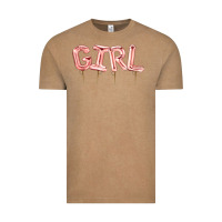 Vintage Coffee Girl balloon Vintage Tee - Artiststas