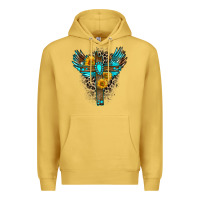 Antique Gold gemstone cross Premium Hoodie - Zillion Design Studio