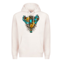 Pale Pink gemstone cross Premium Hoodie - Zillion Design Studio