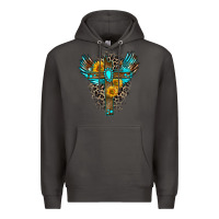 Smoke gemstone cross Premium Hoodie - Zillion Design Studio