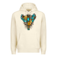 Sandshell gemstone cross Premium Hoodie - Zillion Design Studio
