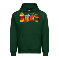 Forest Green firefighter coffee cups Urban Hoodie - texasbilliewilder