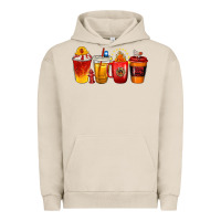 Pigment French Oak firefighter coffee cups Urban Hoodie - texasbilliewilder