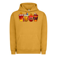 Pigment Peanut Butter firefighter coffee cups Urban Hoodie - texasbilliewilder