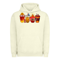 Pigment Pistachio firefighter coffee cups Urban Hoodie - texasbilliewilder