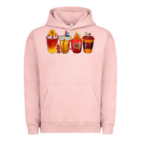 Pigment Salmon firefighter coffee cups Urban Hoodie - texasbilliewilder