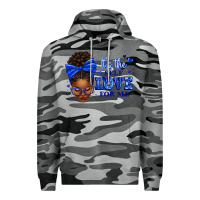 Slate Camo sorority colors it's the self love for me afro wom Premium Hoodie - texasbilliewilder