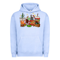 Pigment Grape Ice Christmas coffee cups with French Bulldog Urban Hoodie - RanaPortraitStore