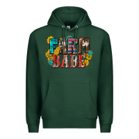 Sports Green farm babe Premium Hoodie - Zillion Design Studio