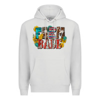 Dove Grey farm babe Premium Hoodie - Zillion Design Studio