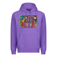 Purple farm babe Premium Hoodie - Zillion Design Studio