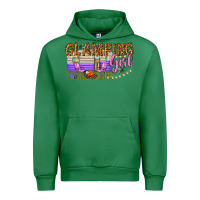 Emerald glamping girl Urban Hoodie - texasbilliewilder