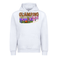 White glamping girl Urban Hoodie - texasbilliewilder
