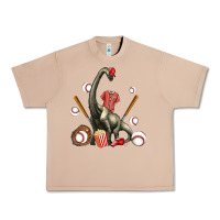 Burro brachiosaurus with baseball Urban Heavy Tee - Artiststas
