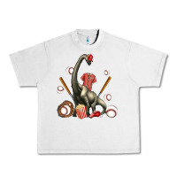 Lunar Rock brachiosaurus with baseball Urban Heavy Tee - Artiststas