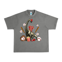 Tornado brachiosaurus with baseball Urban Heavy Tee - Artiststas