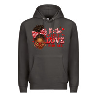 Smoke sorority colors red and white it's the self love f Premium Hoodie - texasbilliewilder