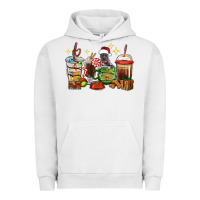 Pigment Lunar Rock Christmas coffee cups with Pitbull Urban Hoodie - RanaPortraitStore