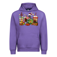 Tulip Christmas coffee cups with Pitbull Urban Hoodie - RanaPortraitStore