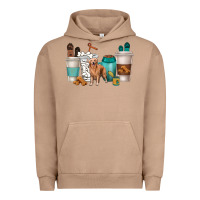 Pigment Burro golden retriever dog coffee cups Urban Hoodie - texasbilliewilder