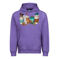 Tulip golden retriever dog coffee cups Urban Hoodie - texasbilliewilder