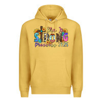 Antique Gold she is strong proverbs 31 25 Premium Hoodie - Zillion Design Studio