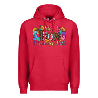 Cardinal she is strong proverbs 31 25 Premium Hoodie - Zillion Design Studio
