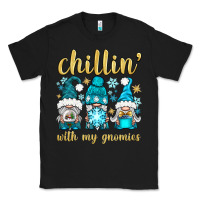 Black chillin' with my gnomies Classic Tee - BundleAndBundleShop