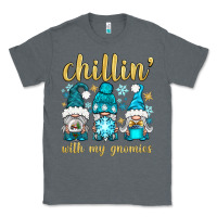 Charcoal Heather chillin' with my gnomies Classic Tee - BundleAndBundleShop