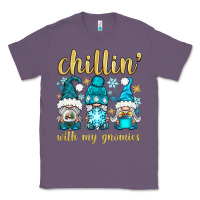 Lavender chillin' with my gnomies Classic Tee - BundleAndBundleShop