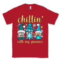 Red chillin' with my gnomies Classic Tee - BundleAndBundleShop