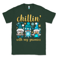 Sports Green chillin' with my gnomies Classic Tee - BundleAndBundleShop