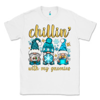 White chillin' with my gnomies Classic Tee - BundleAndBundleShop